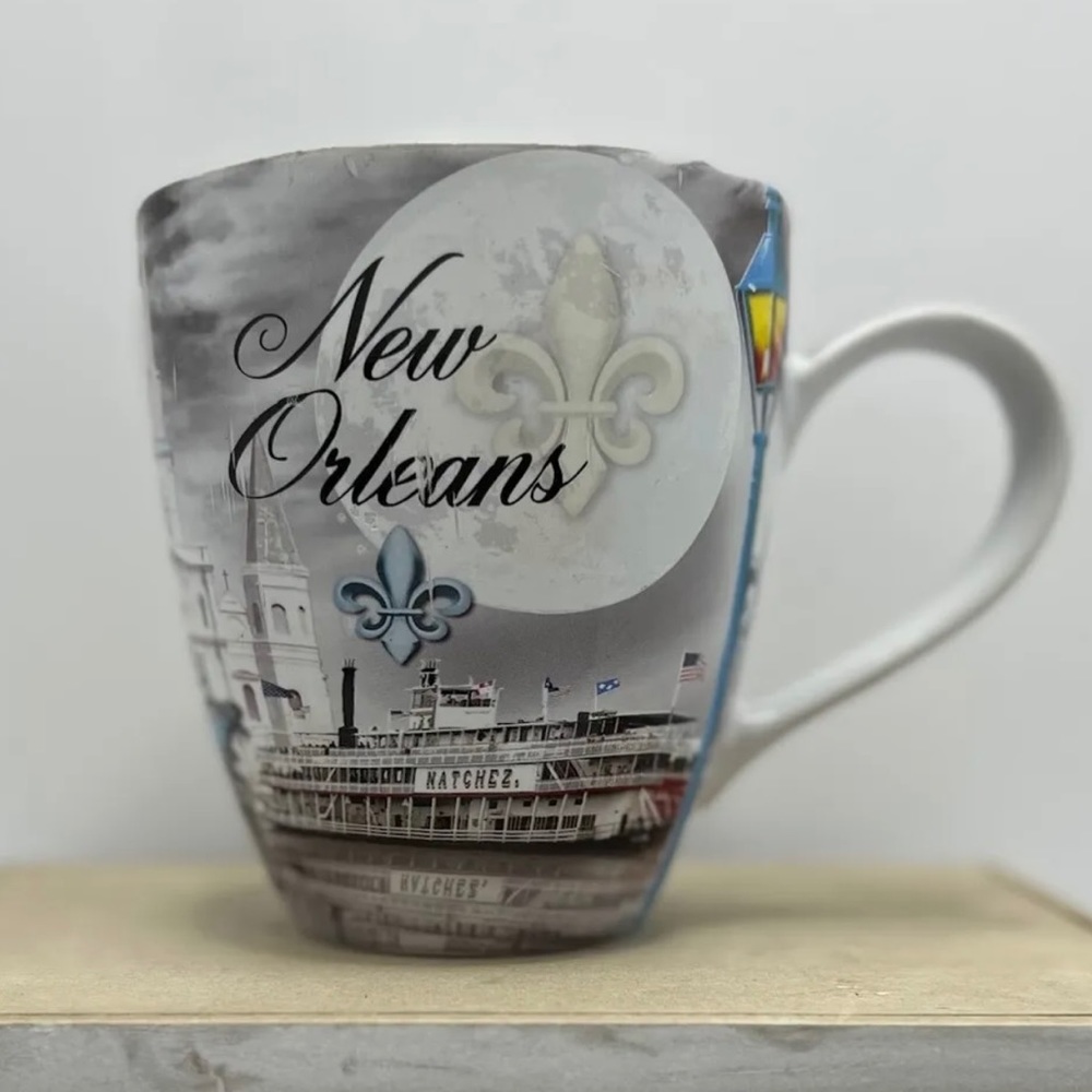 RARE New Orleans Natchez Steamboat Company Novelty Cup
